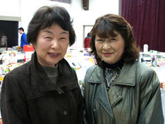 Ms. Taguchi(right) and Ms.Aihara(left)