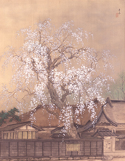 荒川青亭の作品 武家屋敷