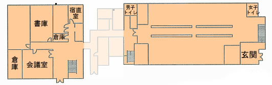 図：角館庁舎1F