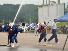 訓練の成果が出ています