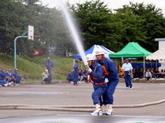 筒先交代は非常に神経を使います