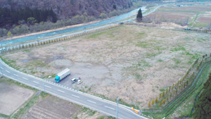 黒沢工業団地　上空からの写真