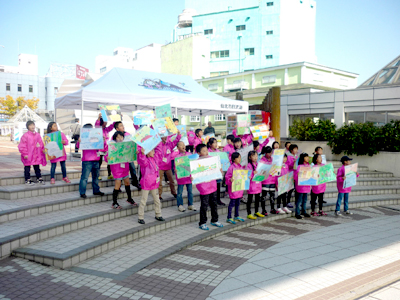 生保内小学校とのコラボ事業