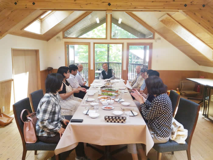 2018年度第1回の交流会の様子です。