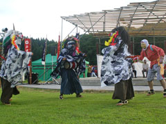 戸沢さらら（戸沢氏祭にて）