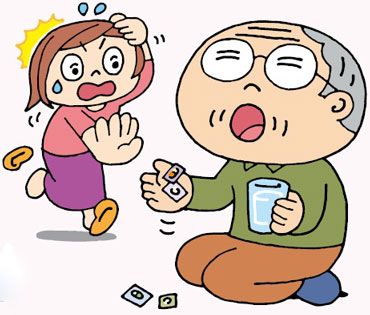 薬の包装シートの誤飲に注意！