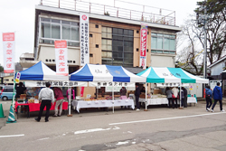 昨年の物産展の様子