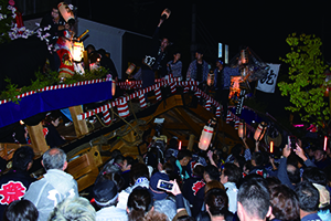 昨年の角館お祭りの様子