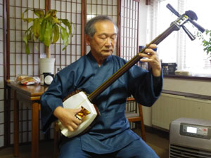 葵会の代表 小松春治さん