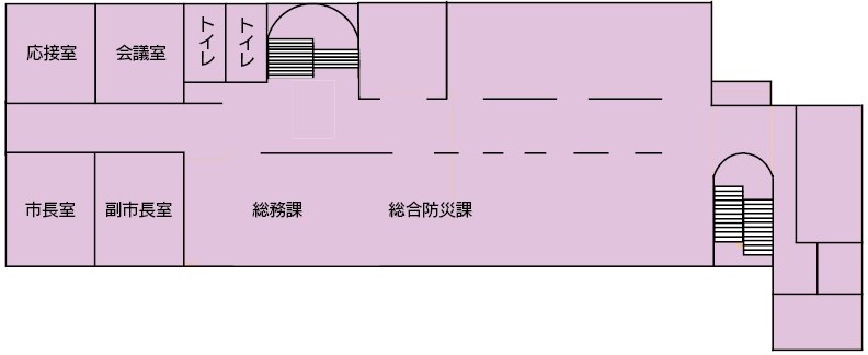 図：田沢湖庁舎2F