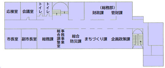 図：田沢湖庁舎2F