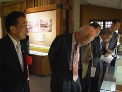左：高井先生　右：石黒直次仙北市長