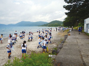 田沢湖白浜クリーンアップ大作戦