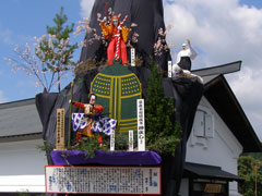 駅広場大置山（京鹿子娘道成寺「押戻しまで」：角館きがた作）