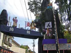 神明社前（上杉上洛：角館きがた作）