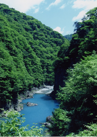 抱返り渓谷