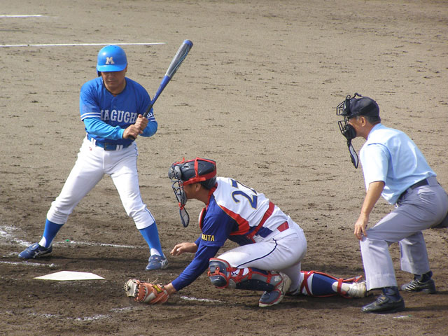 軟式野球競技秋田県代表準々決勝で敗れる