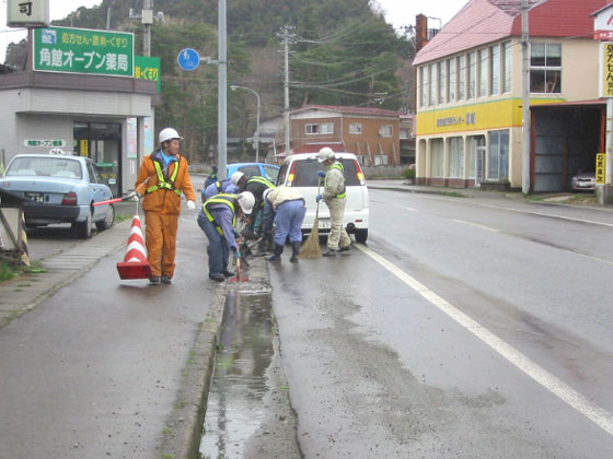 道路清掃ボランティア